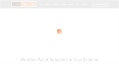 Desktop Screenshot of kiwipallets.co.nz